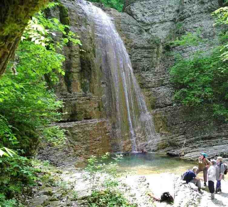 Tenginsky Waterfall